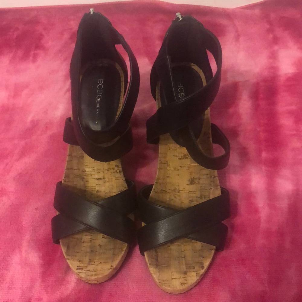 BCBG Wedge Sandals